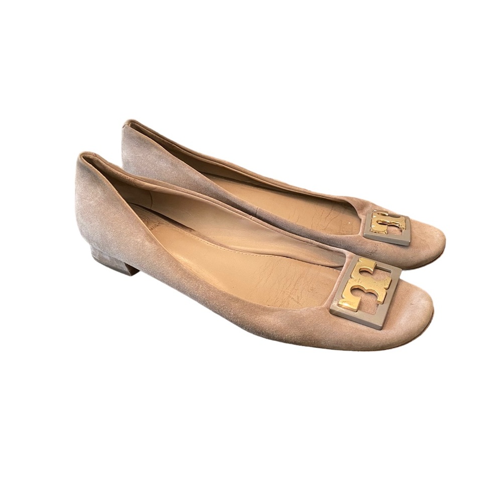 Tory Burch Gigi Suede Block Heels